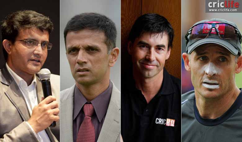 Sourav Ganguly, Rahul Dravid, Mike Hussey and Stephen Fleming among ideal candidates to succeed Duncan Fletcher