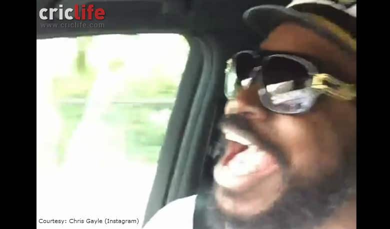 Chris Gayle sings, ‘I am from Jamaica’
