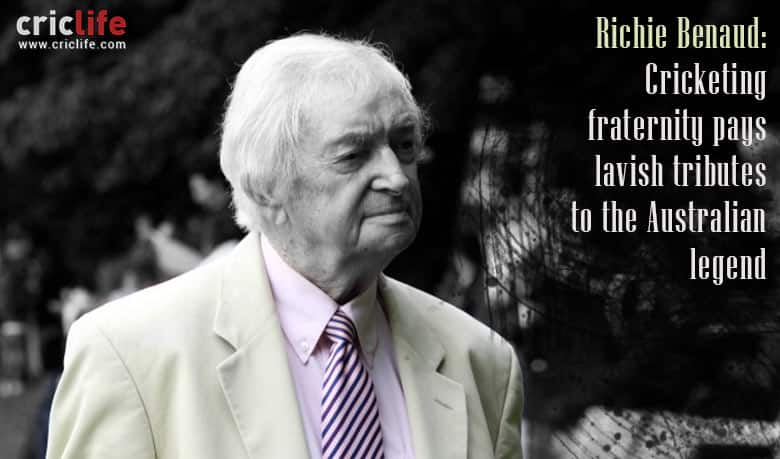 Richie Benaud dies at the age of 84