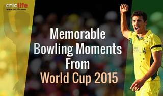 ICC Cricket World Cup 2015: 14 most memorable bowling moments