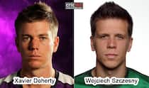 Xavier Doherty and Wojciech Szczesny