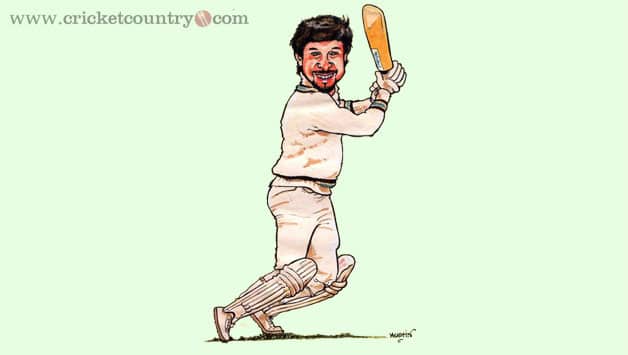 Even by the lofty standards set by Indian cricket, Sandeep Patil’s call-up has to go down as one of the most bizarre decisions. Caricature: Austin Coutinho