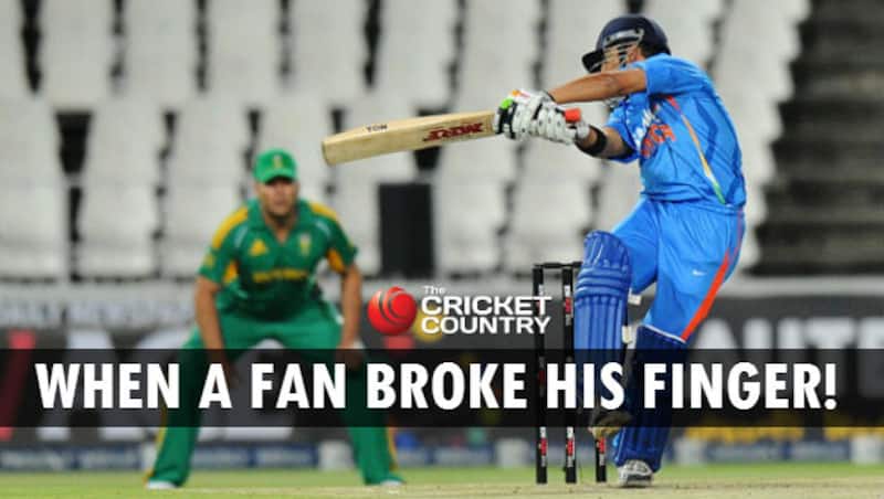 Much like India's hopes, a finger was broken that day as well! &copy; Getty Images