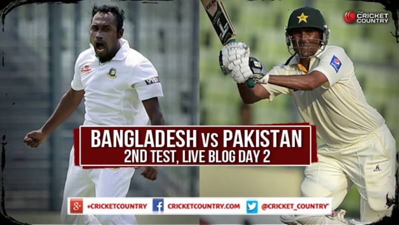 Pakistan start the second day of the second Test on the driver's seat &copy; AFP