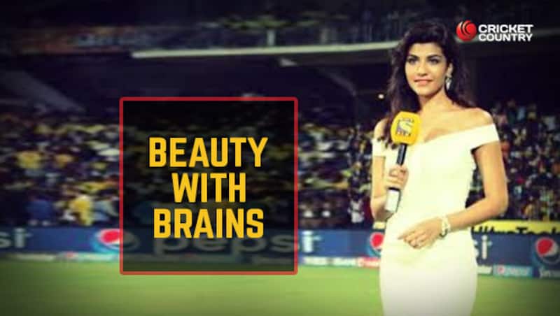Archana Vijaya rules the television sets during IPL. Picture Courtesy: Archana Vijaya