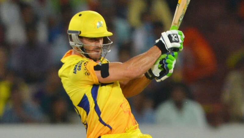 Faf du Plessis' fifty came off 36 deliveries, including five fours and a six, along with a strike-rate of 138.88 &Acirc;&copy; IANS