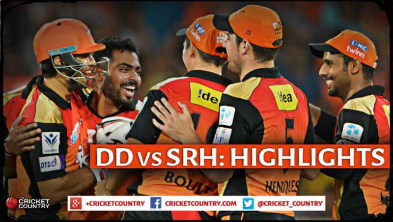 Sunrisers Hyderabad beat Delhi Daredevils by six runs &Acirc;&copy; IANS