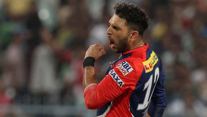 Yuvraj Singh (above) has come out with all praise for Anushka Sharma, on her role in the latest movie, 'Bombvay Velvet' © IANS