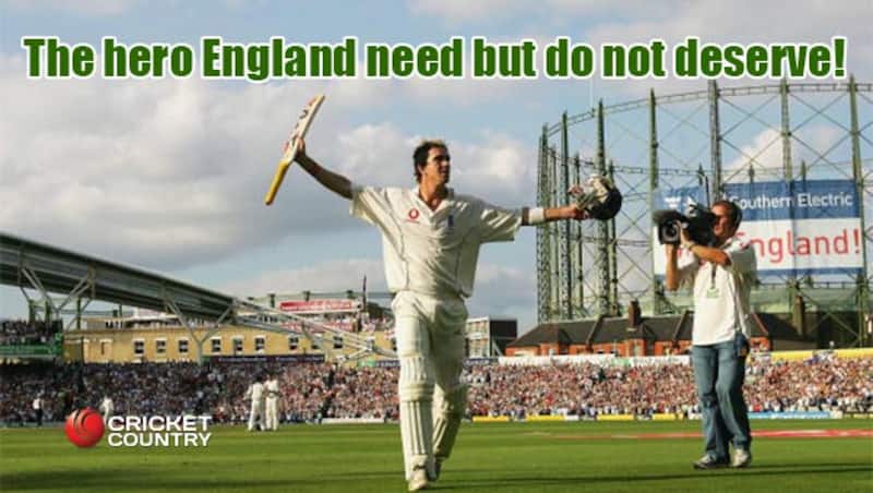 Kevin Pietersen stamped his authority in only his fifth Test &Acirc;&copy; Getty Images