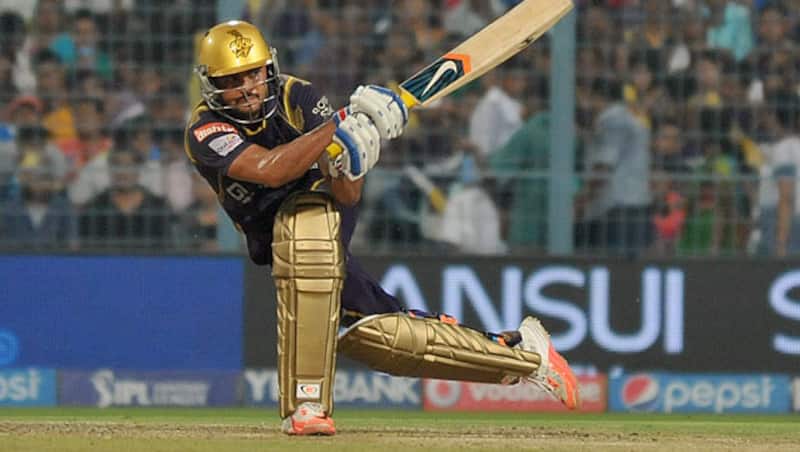 Manish Pandey in action &copy; IANS
