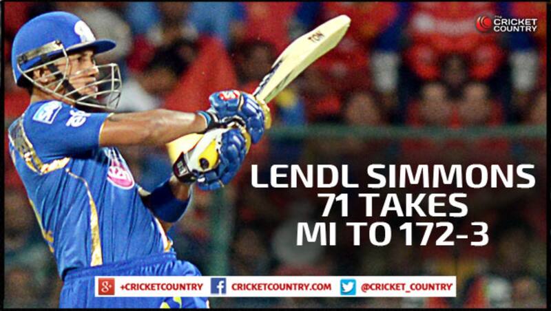 Lendl Simmons had a good day out in the middle &Acirc;&copy; IANS