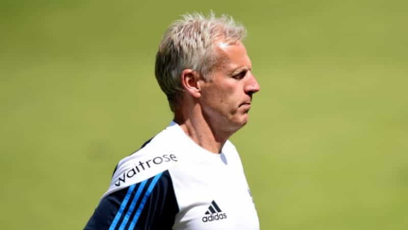 James Taylor said that Peter Moores (above) behaved in his usual manner despite the circulating sacking reports &copy; AFP