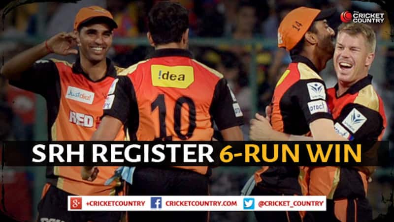 Sunrisers Hyderabad move to the fourth position in the IPL Points table with the win &Acirc;&copy; IANS (File Photo)