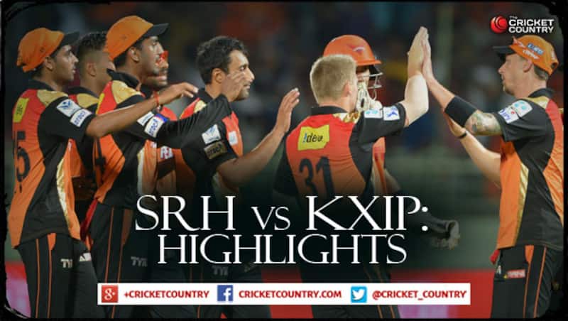 Sunrisers Hyderabad managed to pull off a three-wicket win &Acirc;&copy; IANS