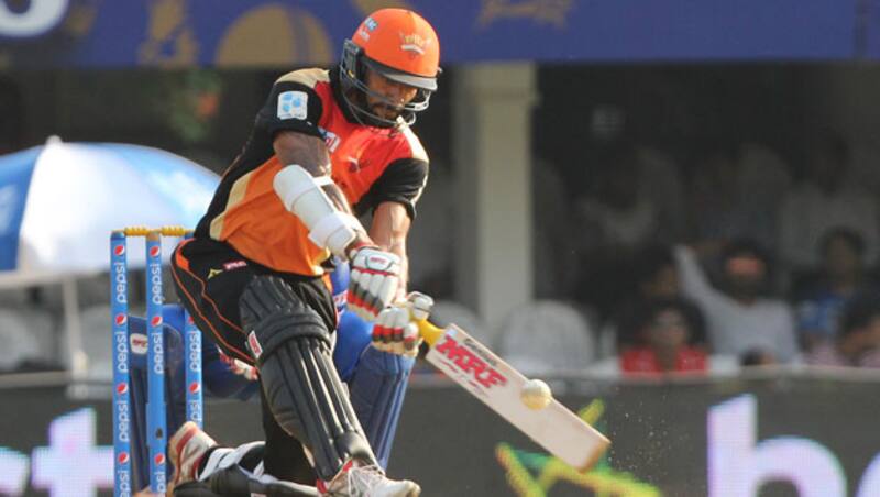 Shikhar Dhawan scored 13 runs off 10 balls &copy; IANS (File Photo)