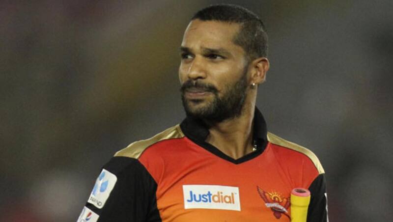 Shikhar Dhawan (above) was dismissed for 54 by all-rounder James Faulkner after being bowled by him &Acirc;&copy; IANS