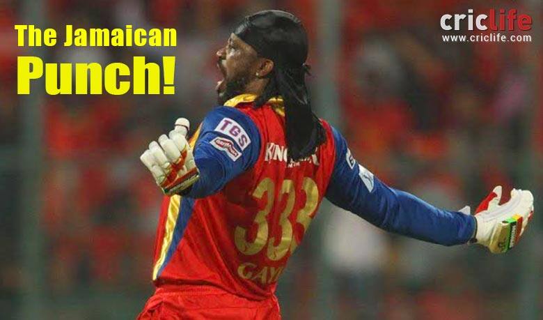 Chris Gayle and his five hundreds in IPL history