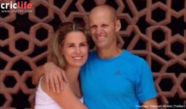 Deborah spends quality time with her husband Gary Kirsten and children in Delhi