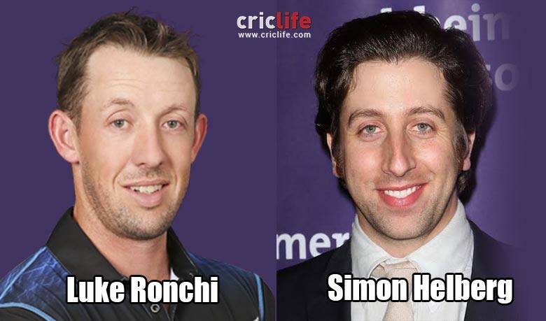 Luke Ronchi and Simon Helberg