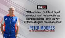 Peter Moores vents out his frustration after getting sacked as England head coach