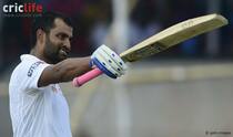 Tamim Iqbal celebrates after scoring a Test century