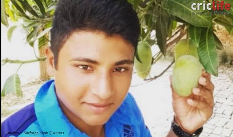Sarfaraz Khan’s never – ending love for food