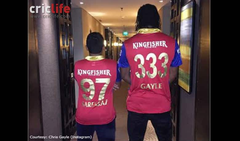 Chris Gayle’s encouraging words for good friend Sarfaraz Khan before bidding him adieu