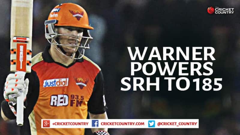 David Warner top-scored for SRH with a knock of 81 off 52 balls &Acirc;&copy; IANS (File Photo)