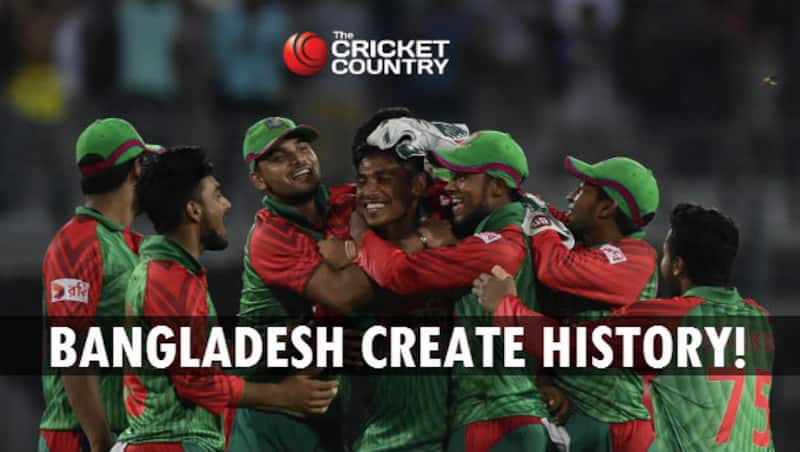 Bangladesh beat India in an ODI series for the very first time &Acirc;&copy; AFP