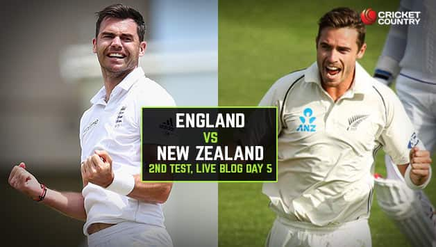 Live Cricket Score England vs New Zealand 2015, 2nd Test ...