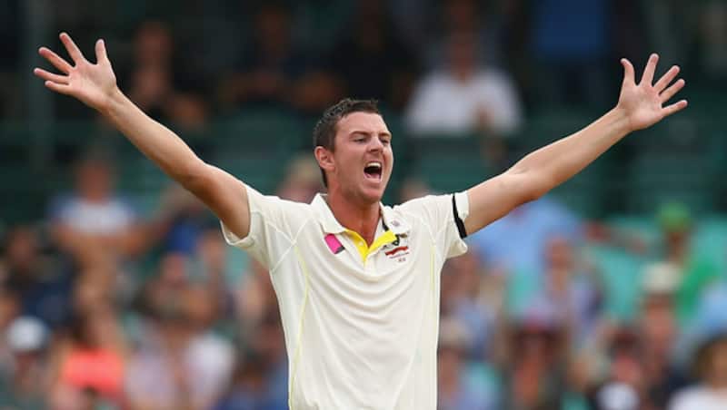 Josh Hazlewood was instrumental in Australia's 2-0 thumping of West Indies &copy; Getty Images