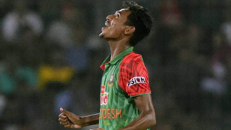 Mustafizur Rahman had a dream debut, running through India's batting line-up with a five-wicket haul © AFP