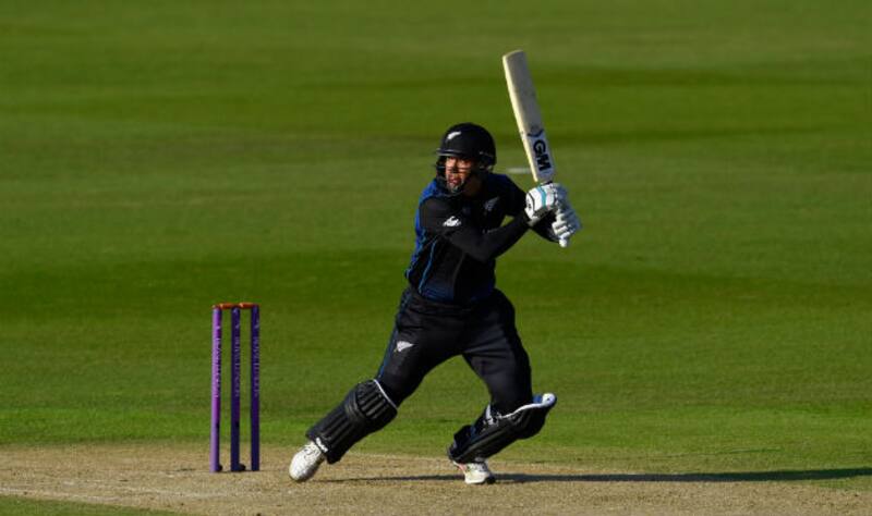 Ross Taylor's half-century came off 56 deliveries including six boundaries along with a strike rate of 84.09 © Getty Images