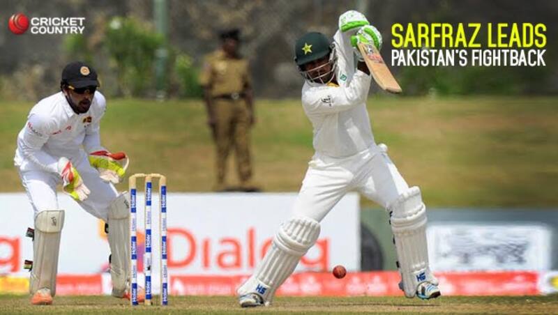 Sarfraz Ahmed scored 96 to lead Pakistan's fight back &copy; AFP