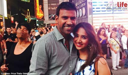 Lakshmipathy Balaji celebrates his wife’s birthday in New York