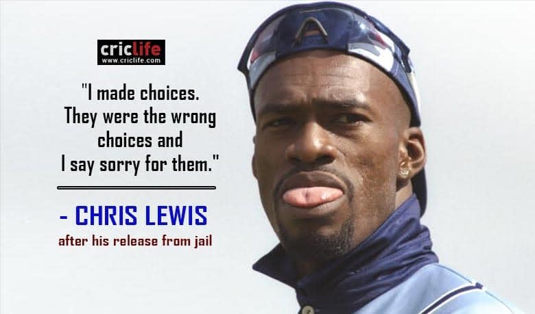Chris Lewis: 12 facts about the talented English all-rounder who lost his way and landed in prison