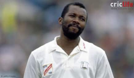 Malcolm Marshall receives ‘erotic’ lessons from beyond the boundary!