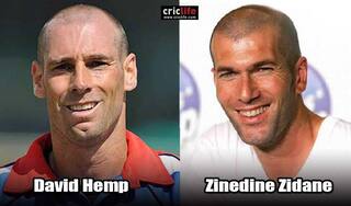 David Hemp and Zinedine Zidane