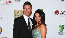 Xavier Doherty with his wife Emma