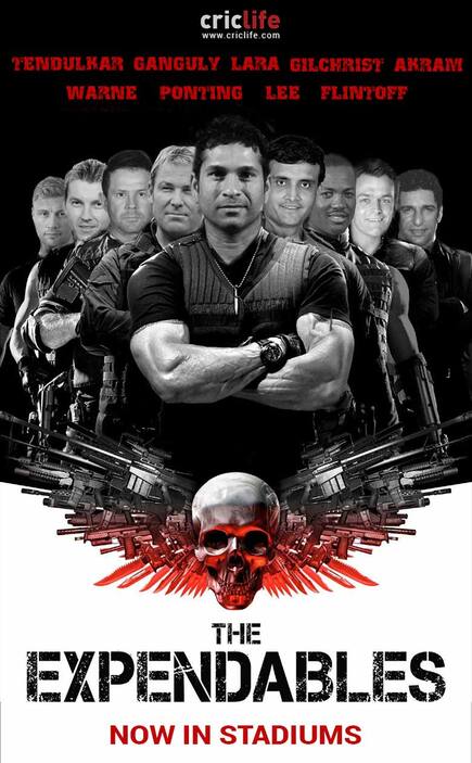 Sachin Tendulkar assembles cast for cricket’s ‘The Expendables’