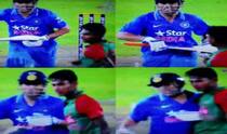 Is MS Dhoni losing his gentlemanly touch?