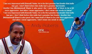 Andy Roberts hails Umesh Yadav as India’s first genuine fast bowler