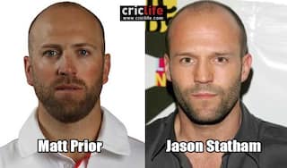 Matt Prior and Jason Statham