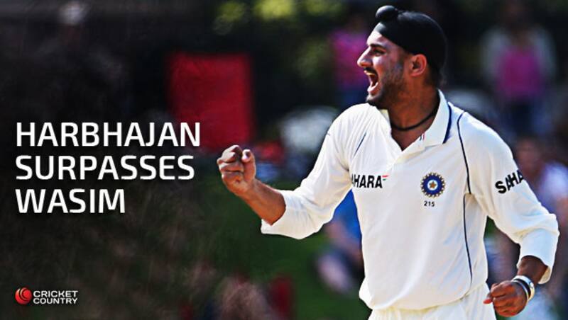 Harbhajan Singh is India's third highest wicket-taker for India &copy; Getty Images