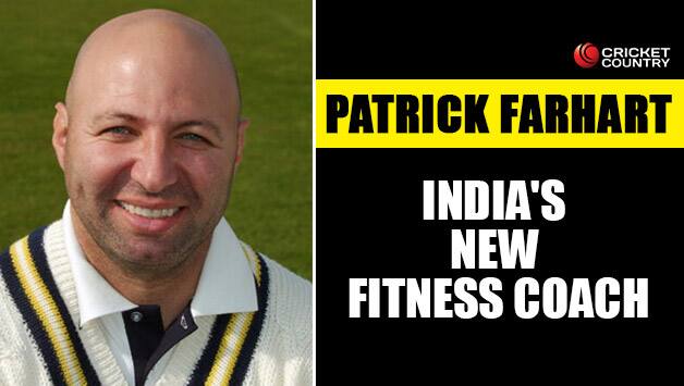 Patrick Farhart (above) replaces Nitin Patel as Indian cricket team’s physiotherapist © Getty Images