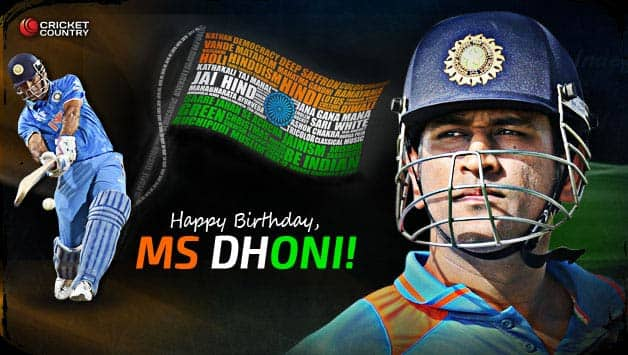 Happy Birthday, MS Dhoni - Cricket Country