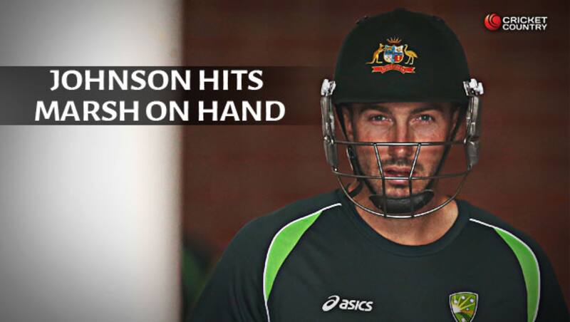 JOHNSON-HITS-MARSH-ON-HAND