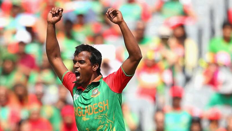 Bangladesh vs South Africa 2015, 2nd ODI at Dhaka: Rubel Hossain bowls Hashim Amla