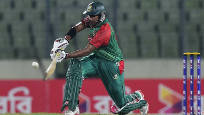Soumya Sarkar's 90 off 75 ball propelled Bangladesh to the target of 170 in just 26.1 overs &Acirc;&copy; AFP 