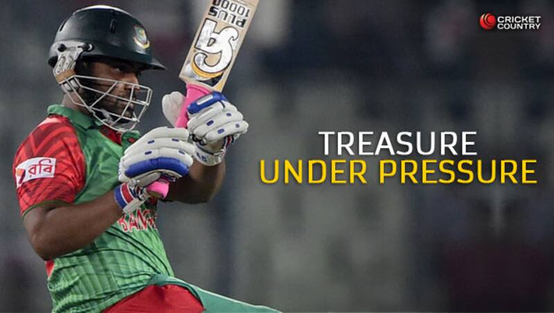 Tamim Iqbal anchored Bangladesh's chase with an unbeaten 61 &copy; AFP